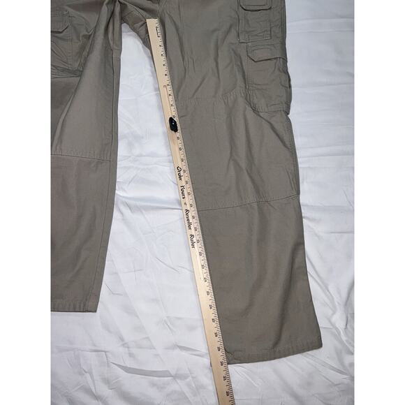 5.11 Tactical Pants Men’s Size 38x32 Khaki Taclite Series Ripstop Cargo Work - Picture 5 of 15